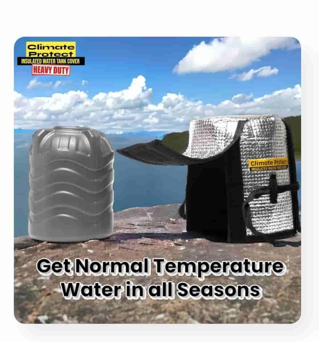Water Tank Insulation Cover for  cooler water during Summer